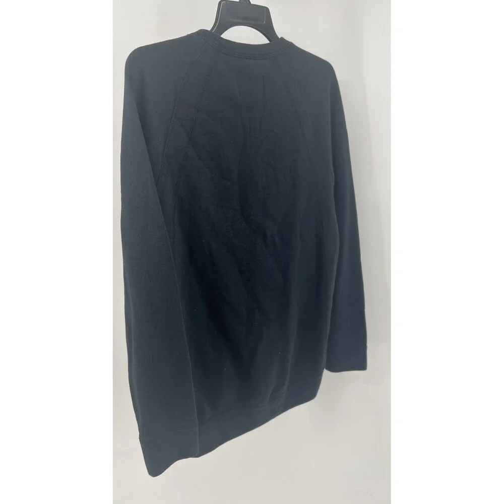 NIKE AIR JORDAN WINGS CREW FLEECE BLACK/BLACK SWEATSHIRT‎ 860194-010 Men's M